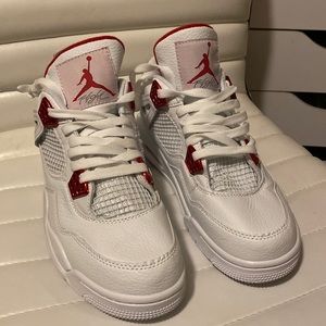 Retro Jordan 4s Metallic Reds